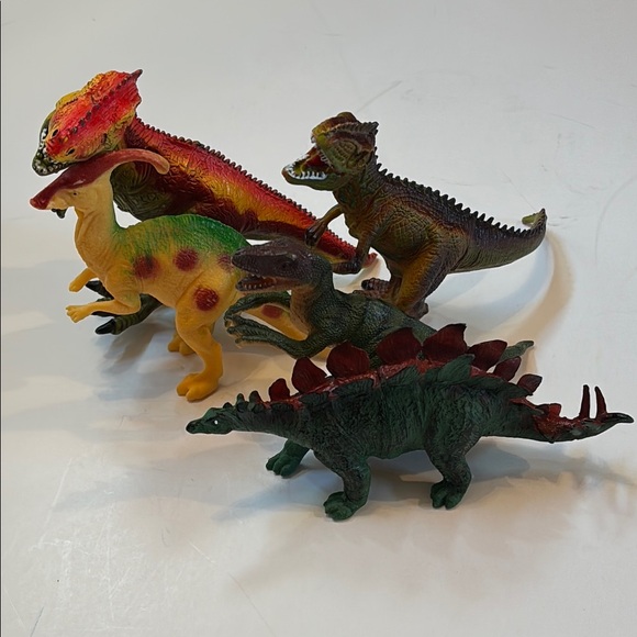Other - Jurassic Park Dinosaur Toys R Us Dinosaur VTG Dinosaur Toy Set - Multi